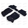Коврики салона HYUNDAI ACCENT II (00-12) выс. борт, полимер. черн 3D AIRLINE