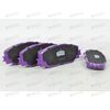 Колодка тормозная передняя (PN1524) NIBK