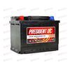 АКБ  62VL PRESIDENT DC (L+) (1) SMF (пт 600)(242х175х190) ТУРЦИЯ