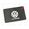Коврик торпеды (20*13 см) VOLKSWAGEN (черный) AV