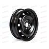 Диск колеса Lada-Largus (6Jх15Н2 4x100) ET50 D60.1 (черный) ТЗСК