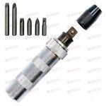 Отвертка ударная с насадками 6 шт Intertool