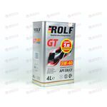 Масло ДВС ROLF 5W40 SN/CF GT АКЦИЯ по цене 3-х 4 л