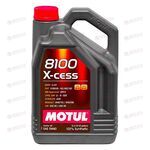 Масло ДВС Motul 5W40 X-cess 8100 4л, Емкость: 4 л