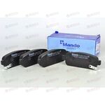 Колодка тормозная задняя дисковая (MPD31) MANDO