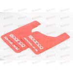 Брызговик универс мал (красный) (4 шт) Sparco