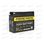 АКБ PRIME MOTO 12V/2.5Ah (R+) (MF) (AGM) (пт 90) (PT4B-BS) (114x39x87)