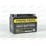 АКБ PRIME MOTO  12V/4Ah (R+) (MF) (AGM) (пт 110) (PTX4L-BS) (113x70x89)