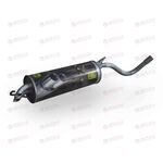 Глушитель VW Golf IV (97-) (EMM 1806) TRIALLI