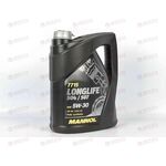Масло ДВС Mannol 5W30 SN/CF Longlife C3 VW 504/507 5 л, Емкость: 5 л