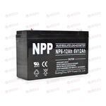 АКБ ИБП NPP   6V/12Ah (L+) (1) SMF (151x50x94/100) (1шт, уп 10 шт)