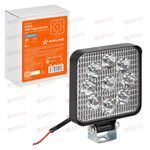 Фара с/диод квадратная  9 LED направленный свет 9W (83х83х22) 12V STANDART AIRLINE
