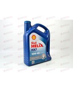 Масло ДВС Shell 10W40 SN/CF Helix HX7 4 л, Емкость: 4 л