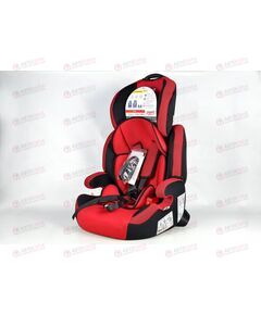 Автокресло детское Стар ISOFIX красное гр. 1/2/3, 9-36 кг, 1-12 лет SIGER