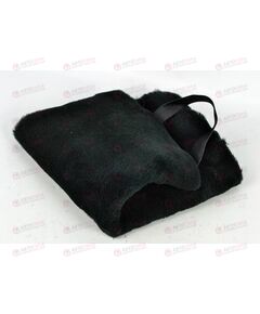 Накидка (подушка) из натур меха на сиденье черн 45*45 см AIRLINE