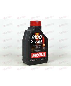 Масло ДВС Motul 5W40 X-cess 8100 1 л, Емкость: 1 л.