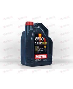 Масло ДВС Motul 5W40 X-clean gen2 8100 5 л, Емкость: 5 л