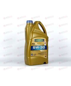 Масло ДВС RAVENOL 5W30 FO SAE 4 л, Емкость: 4 л