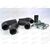 Патрубок радиатора 3302 (406) EPDM с хомутами LUZAR