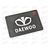Коврик торпеды (20*13 см) DAEWOO (черный) AV