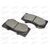 Колодка тормозная передняя (04465-YZZE1) TOYOTA, изображение 3