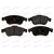 Колодка тормозная передняя дисковая MEGANE (32398) ASAM, изображение 4