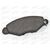 Колодка тормозная передняя (24829Z) Klaxcar France, изображение 3