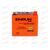 АКБ ENRUN MOTO 12V/6Ah (R+) (SMF) (I-GEL) (пт 100) (YTZ7S) (113x70x106) (1шт, уп.10 шт), изображение 2