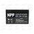 АКБ ИБП NPP 6V/12Ah (L+) (1) SMF (151x50x94/100) (1шт, уп 10 шт), изображение 2