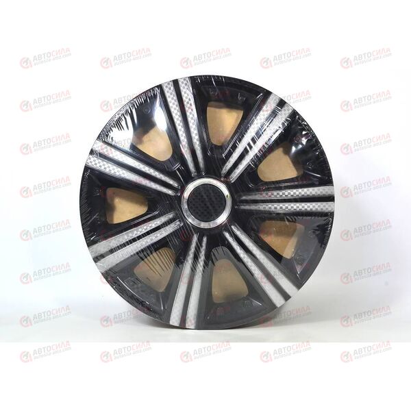 Колпаки R-14 DTM PRO Chrom Super Black (2 шт) STAR