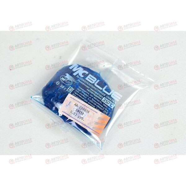 Смазка литиевая высокотемпературная 30 г MC-1510 BLUE (стик-пакеты на топпере) 5 шт ВМПАВТО