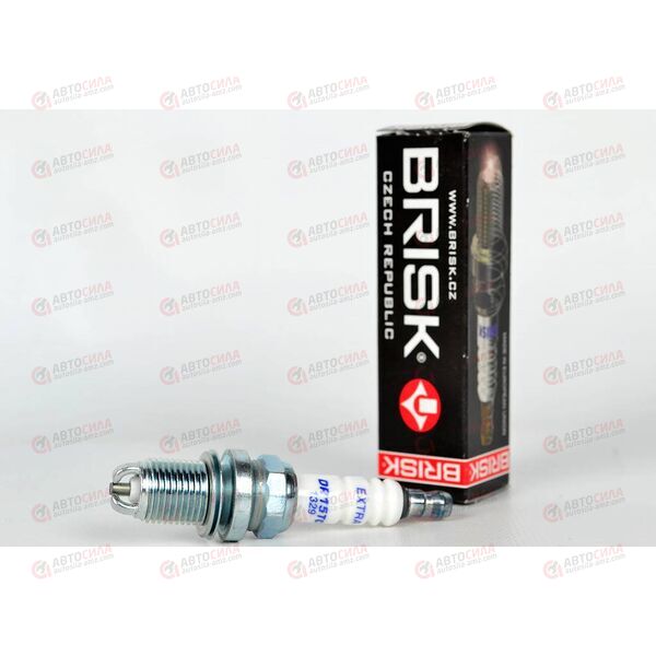 Свеча зажигания ВАЗ 2112 (DR15TC) (1329) EXTRA 3-х эл BRISK