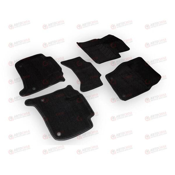 Коврики салона NISSAN Х-TRAIL 3D черный SEINTEX
