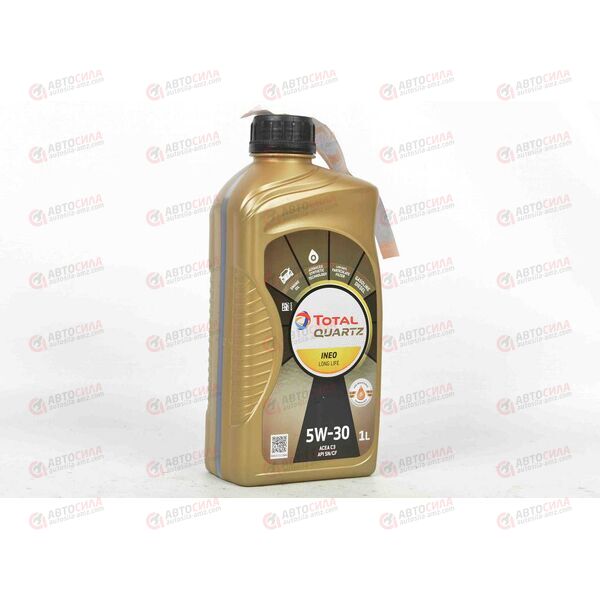 Масло ДВС Total 5W30 INEO Long Life C3 SN/CF (VW 504/507 MB229.51 LL-04) 1 л EU, Емкость: 1 л.