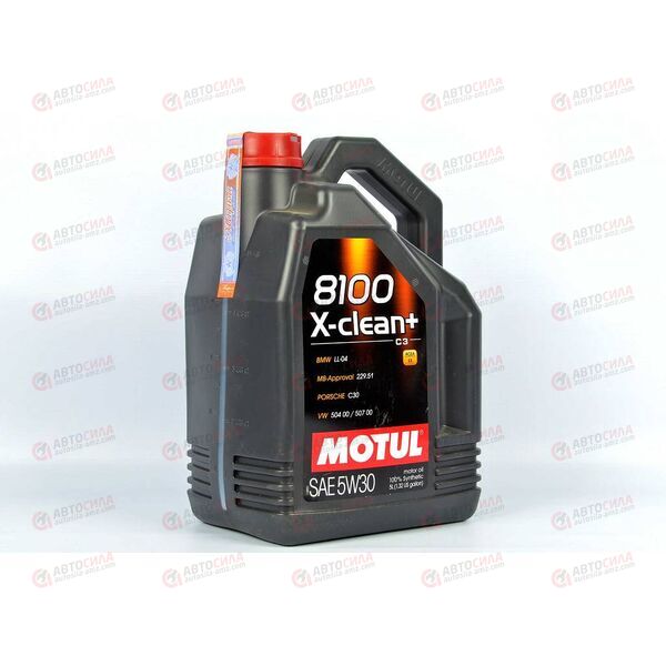 Масло ДВС Motul 5W30 X-clean + 8100 5 л, Емкость: 5 л