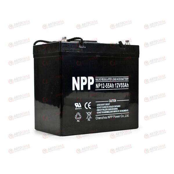 АКБ ИБП NPP 12V/55Ah (L+) (1) SMF (230x138x211/215) (1шт, уп 1 шт)