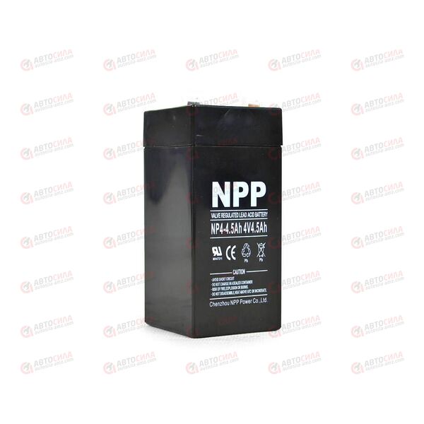 АКБ ИБП NPP 4V/4,5Ah (R+) (0) SMF (47x47x101/107) (1шт, уп 30 шт)