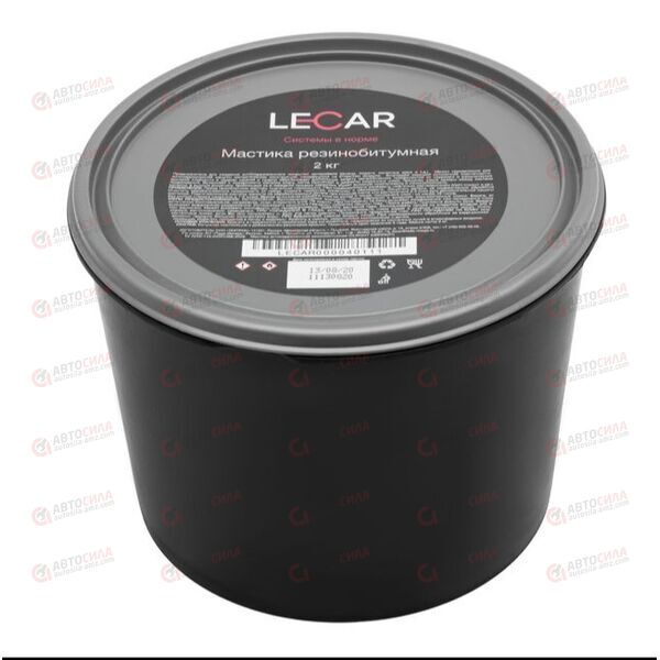 Мастика LECAR 2кг резино-битумная