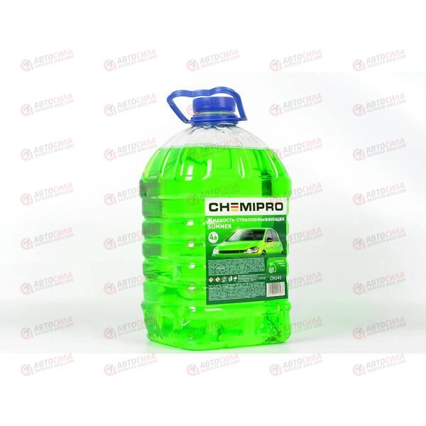 Жидкость в бачок омывателя (лето) Лайм&Мята 4 л CHEMIPRO