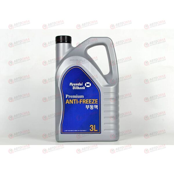 Антифриз концентрат HYUNDAI XTEER (зеленый) Oilbank Antifreeze Hyundai 3 л, изображение 2