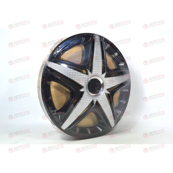 Колпаки R-14 NHL PRO Chrom Super Black (2 шт) STAR РАСПРОДАЖА!, изображение 2