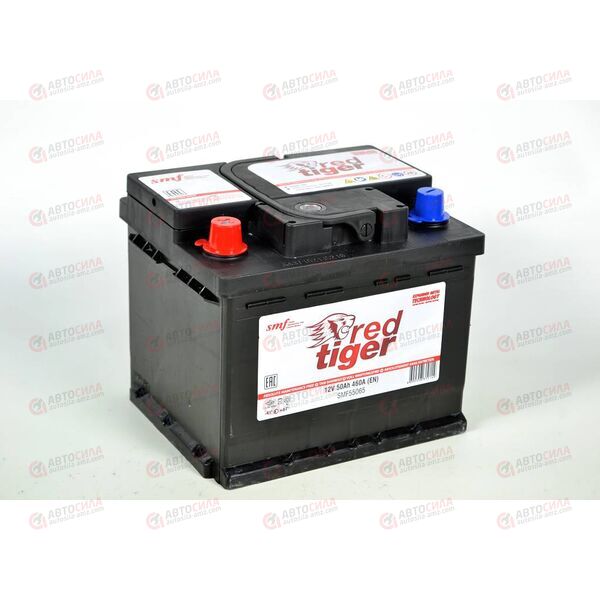 Аккумулятор 50VL RED TIGER (L+) (1) SMF (пт 460)(208х175х175) ТУРЦИЯ, изображение 3