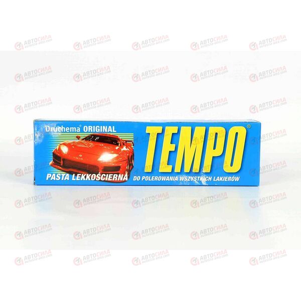 Полироль кузова (для старых авто) (синяя) 120 г Tempo , изображение 2