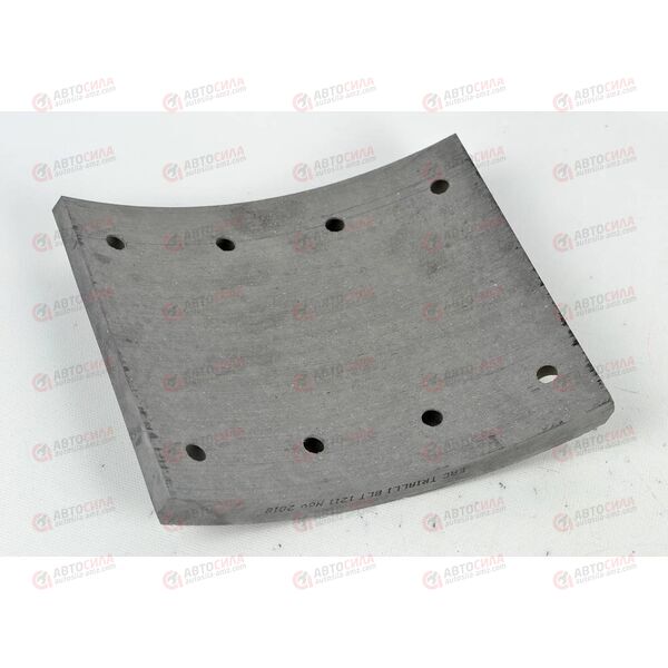 Накладка тормозная МАЗ (8шт) R1 (с заклепками) 160х187.5 TRIALLI, изображение 2