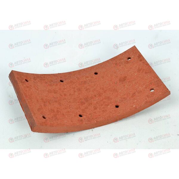 Накладка тормозная 3307 (ГАЗ-53) (8шт) (с заклепками) 100x200 TRIALLI, изображение 2