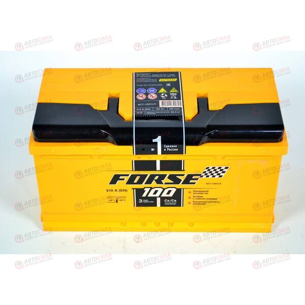 Аккумулятор 100VL FORSE (R+) (0) (пт 910)(353х175х190) 2020 год, изображение 4
