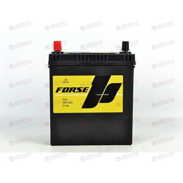 Аккумулятор 35VL FORSE ASIA (L+) (1) SMF т.кл (пт 300)(187х127х220) без н.креп. 2020 год КОРЕЯ, изображение 2