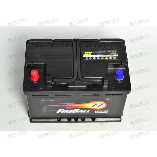 Аккумулятор 77VL FIRE BALL (L+) (1) (пт 670)(276х175х190) 2020 год, изображение 3