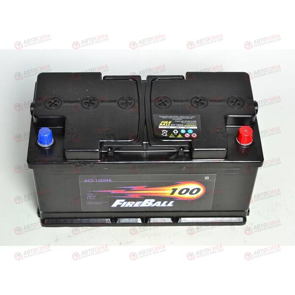 Аккумулятор 100VL FIRE BALL (R+) (0) (пт 810)(353х175х190) 2020 год, изображение 3