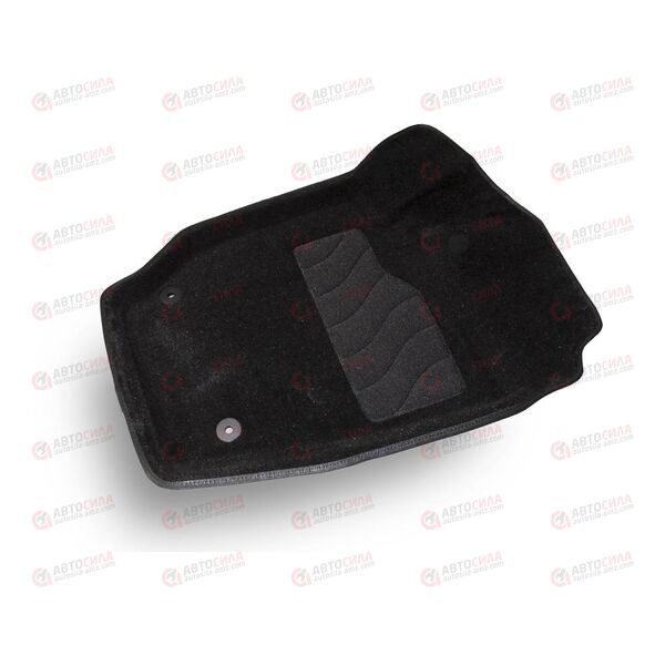 Коврики салона SKODA FABIA II 3D черный SEINTEX, изображение 2